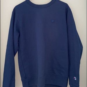 Navy Champion Crewneck
